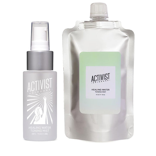 Healing Water Toning Mist (bottle + 120ml refill starter set)